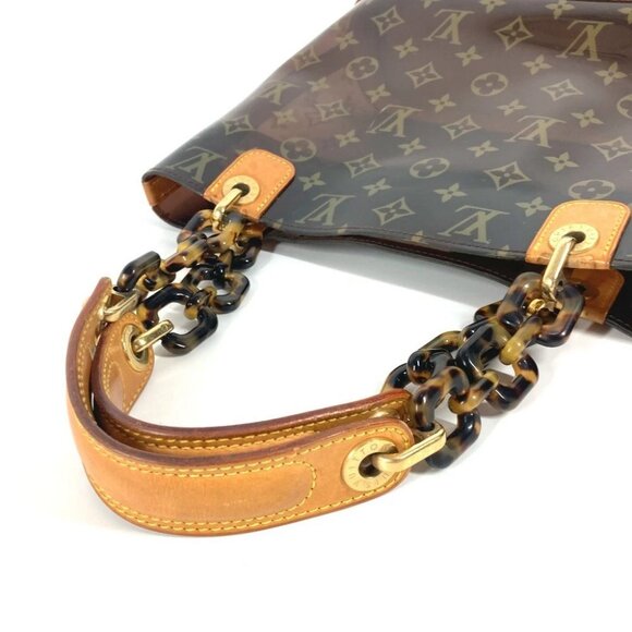 LOUIS VUITTON M92502 MonogramVinyl Cabas Amble PM Tote Bag Shoulder Beach Bag - Picture 8 of 16